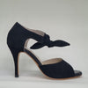 Talla '5' Tacón '8.5cm' Modelo 'Paloma' Piel Negro ante
